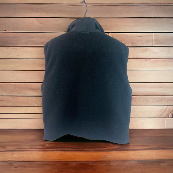 Columbia Black Zip Up Fleece Vest Core Interchange XL - Picture 5 of 13